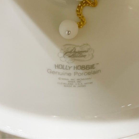 Holly Hobbie Designer’s Collection Porcelain Bell Vintage 1981 Rare - Picture 7 of 9